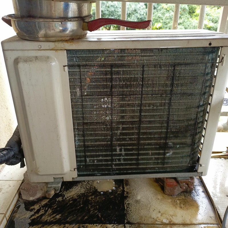 Outdoor Unit Chemical Cleaning